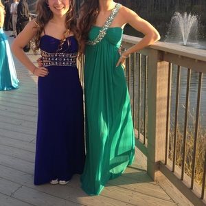 Turquoise Formal Dress